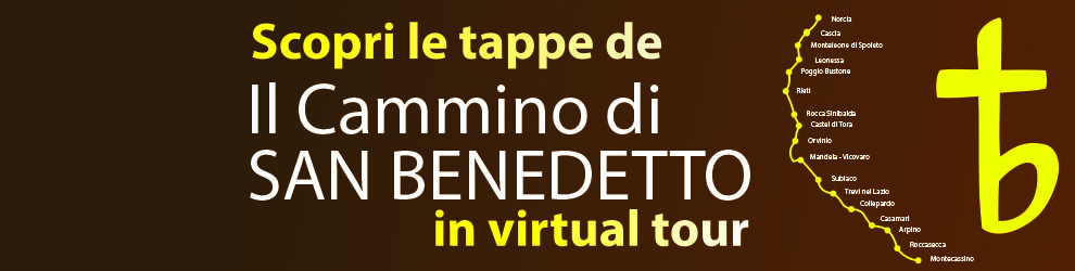 #slider17 Scopri tutte le tappe del Cammino di San Benedetto: da Norcia a Subiaco e Montecassino sulle orme del Padre dell'Europa