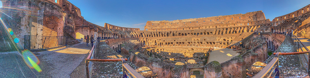 #slider5 Virtual Tour del Colosseo - 72 d.C. - Interno Secondo Piano